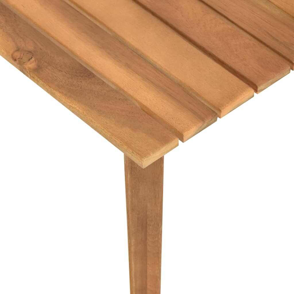 Garden Coffee Table 60x60x36 cm Solid Acacia Wood Price