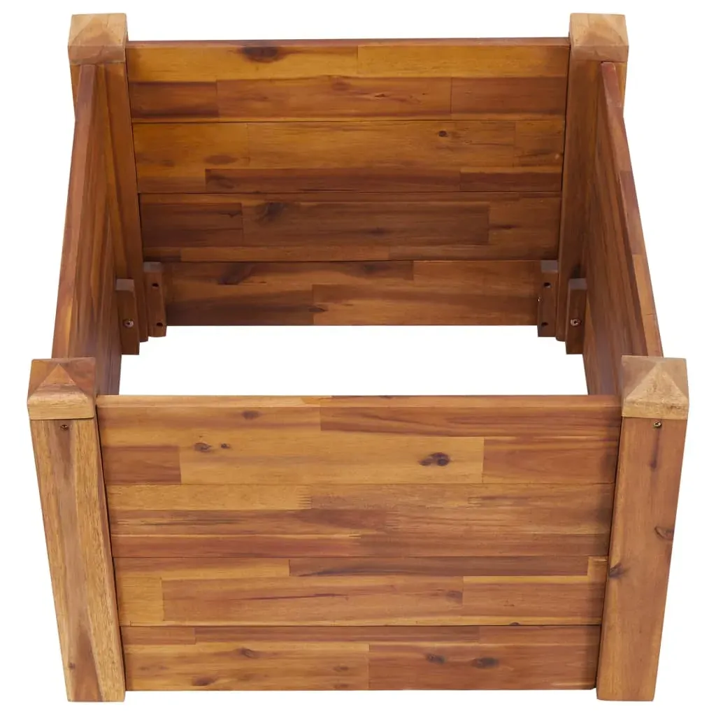 Garden Raised Bed 60x60x44 cm Solid Acacia Wood Price