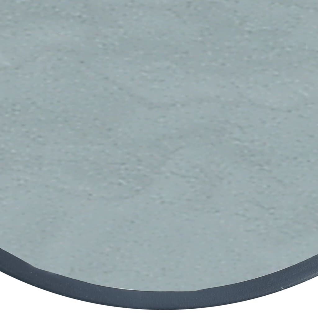 Bistro Table Black 40x46 cm Steel and Glass Price