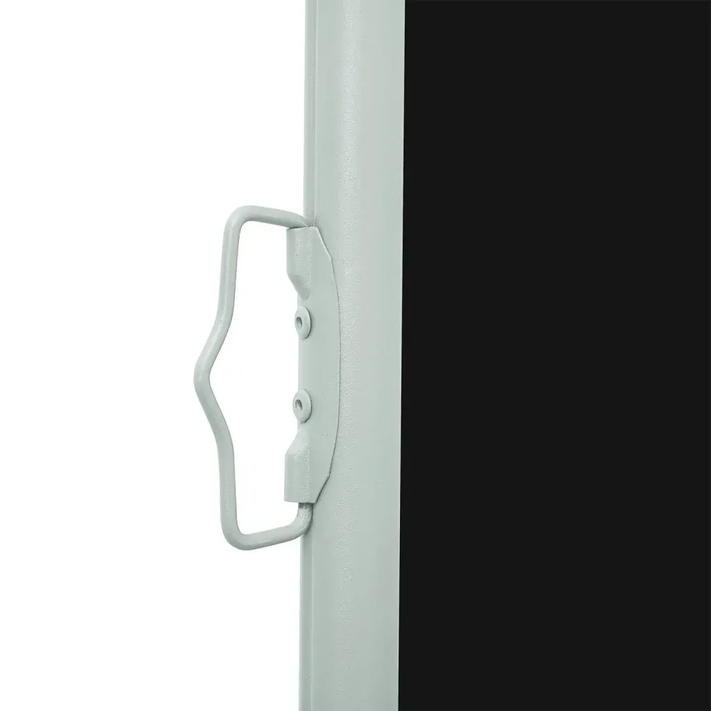 Patio Retractable Side Awning 170x300 cm Black Price