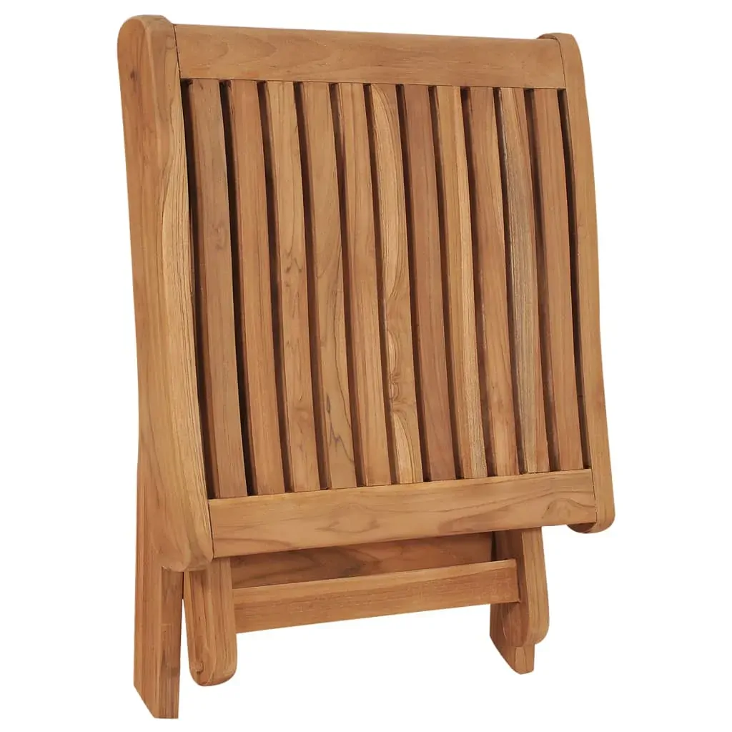 Folding Footrest 46.5x49x41.5 cm Solid Teak Wood Price
