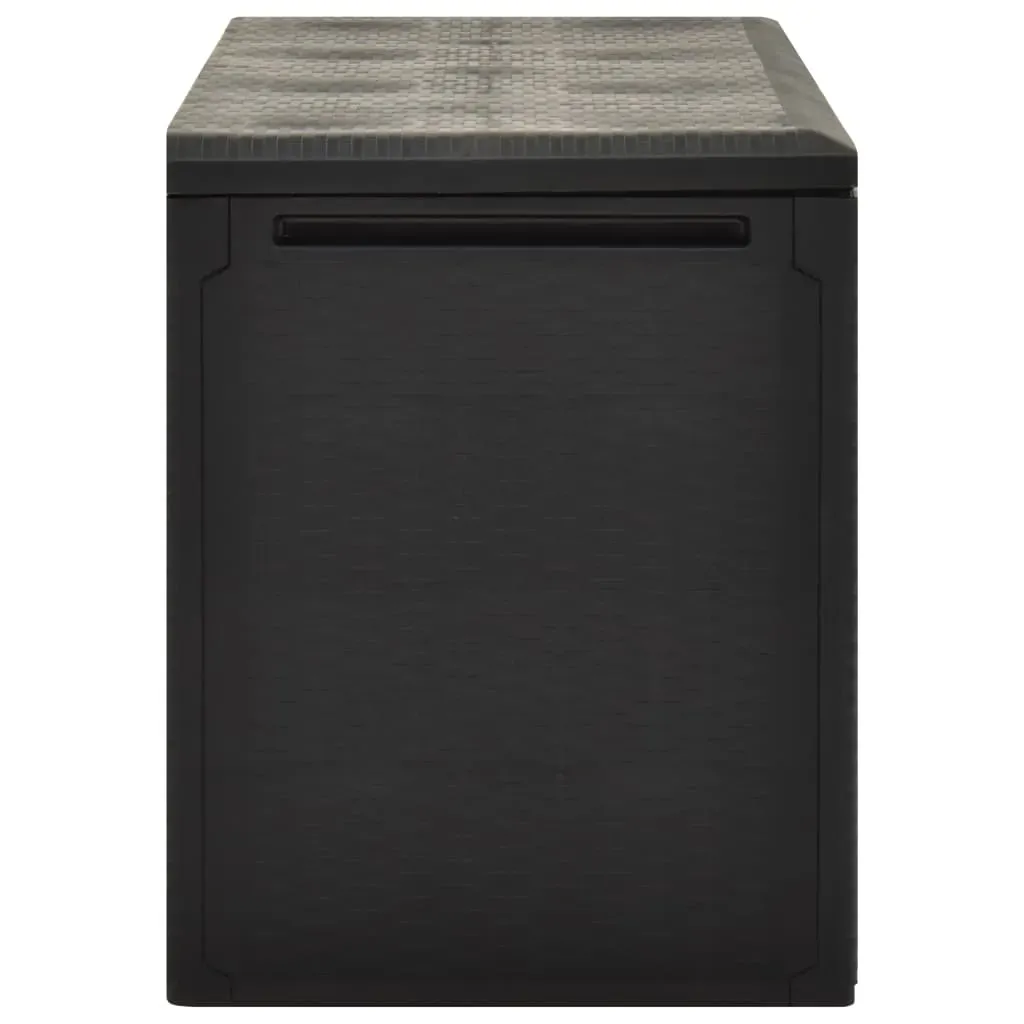 Garden Storage Box Anthracite 114x47x60 cm Price