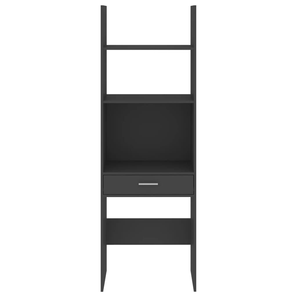 Book Cabinet Grey 60x35x180 cm Engineered Wood Price