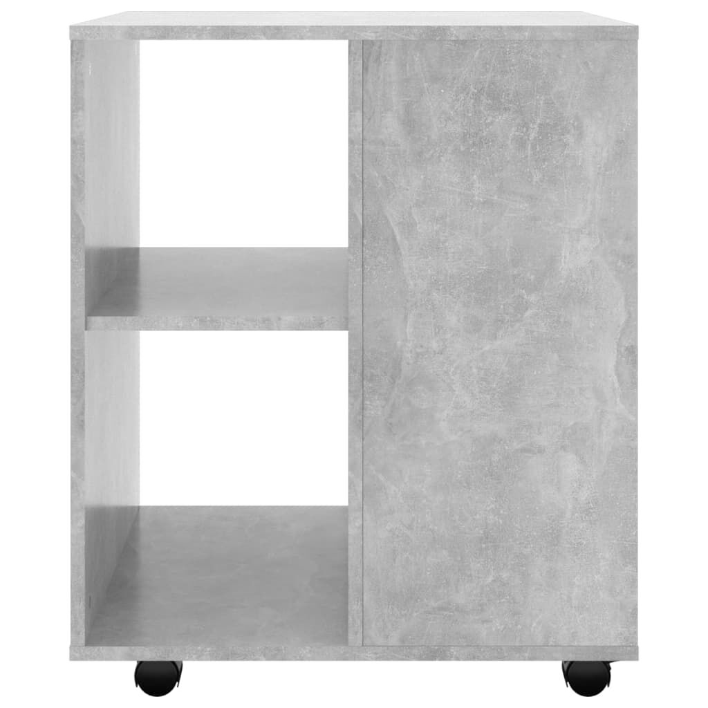Rolling Cabinet Concrete Grey 60x53x72 cm Engineered Wood Price