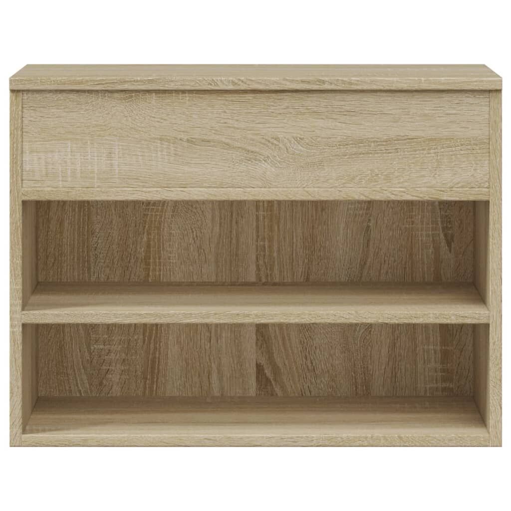 Shoe Bench Sonoma Oak 60x30x45 cm Engineered Wood Price