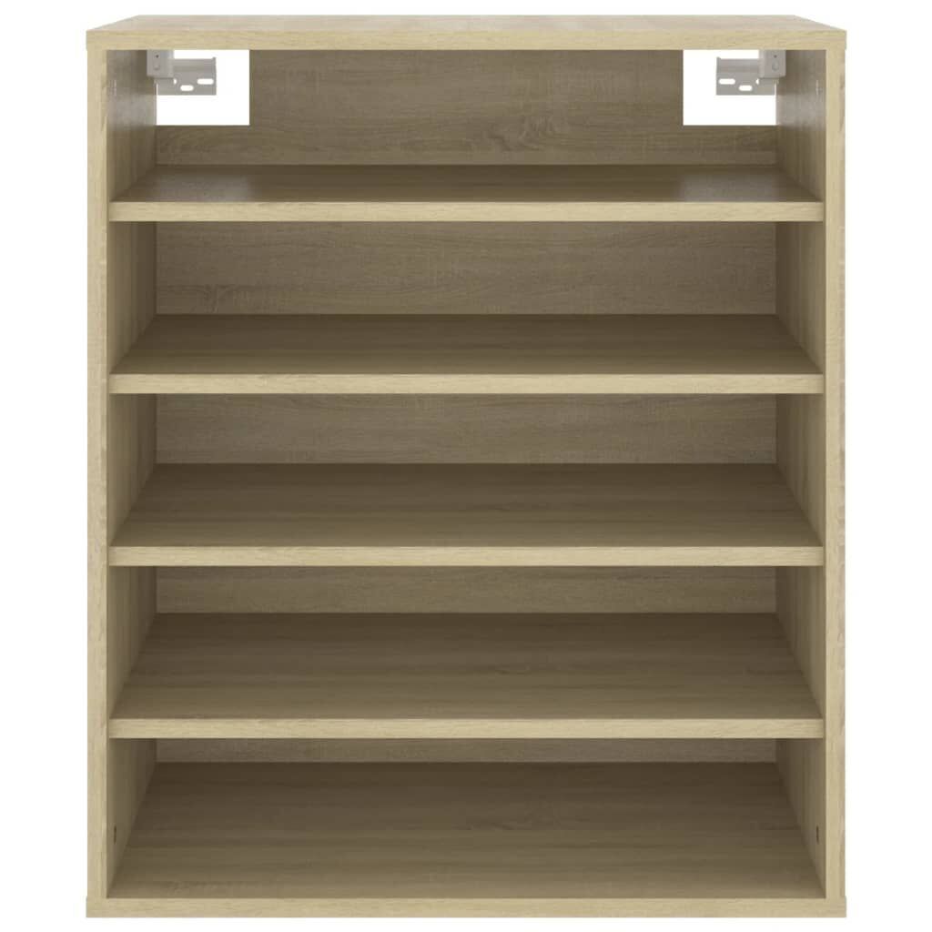 Shoe Cabinet Sonoma Oak 60x35x70 cm Engineered Wood Price