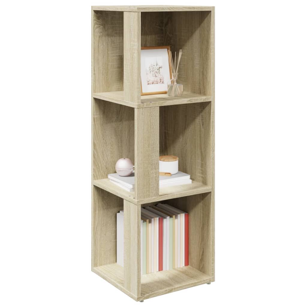 Corner Cabinet Sonoma Oak 33x33x100 cm Engineered Wood Price