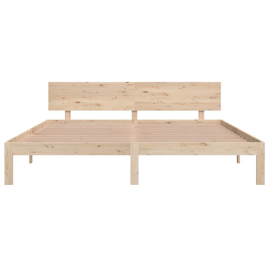 Bed Frame without Mattress 183x203 cm King Price