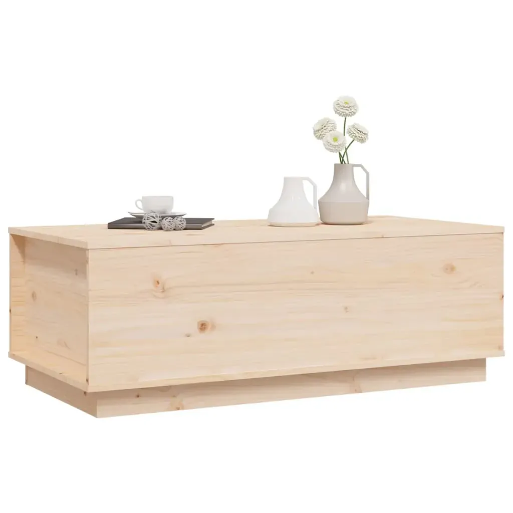 Coffee Table 100x50x35 cm Solid Wood Pine Price