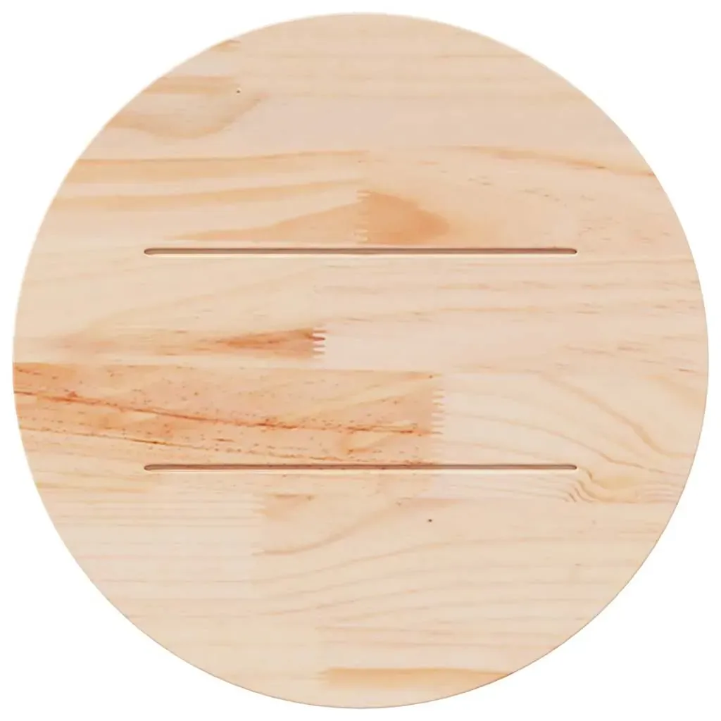 Table Top Ø70x2.5 cm Solid Wood Pine Price