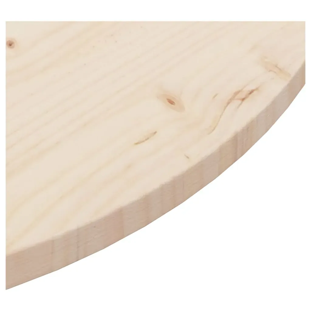 Table Top Ø90x2.5 cm Solid Wood Pine Price