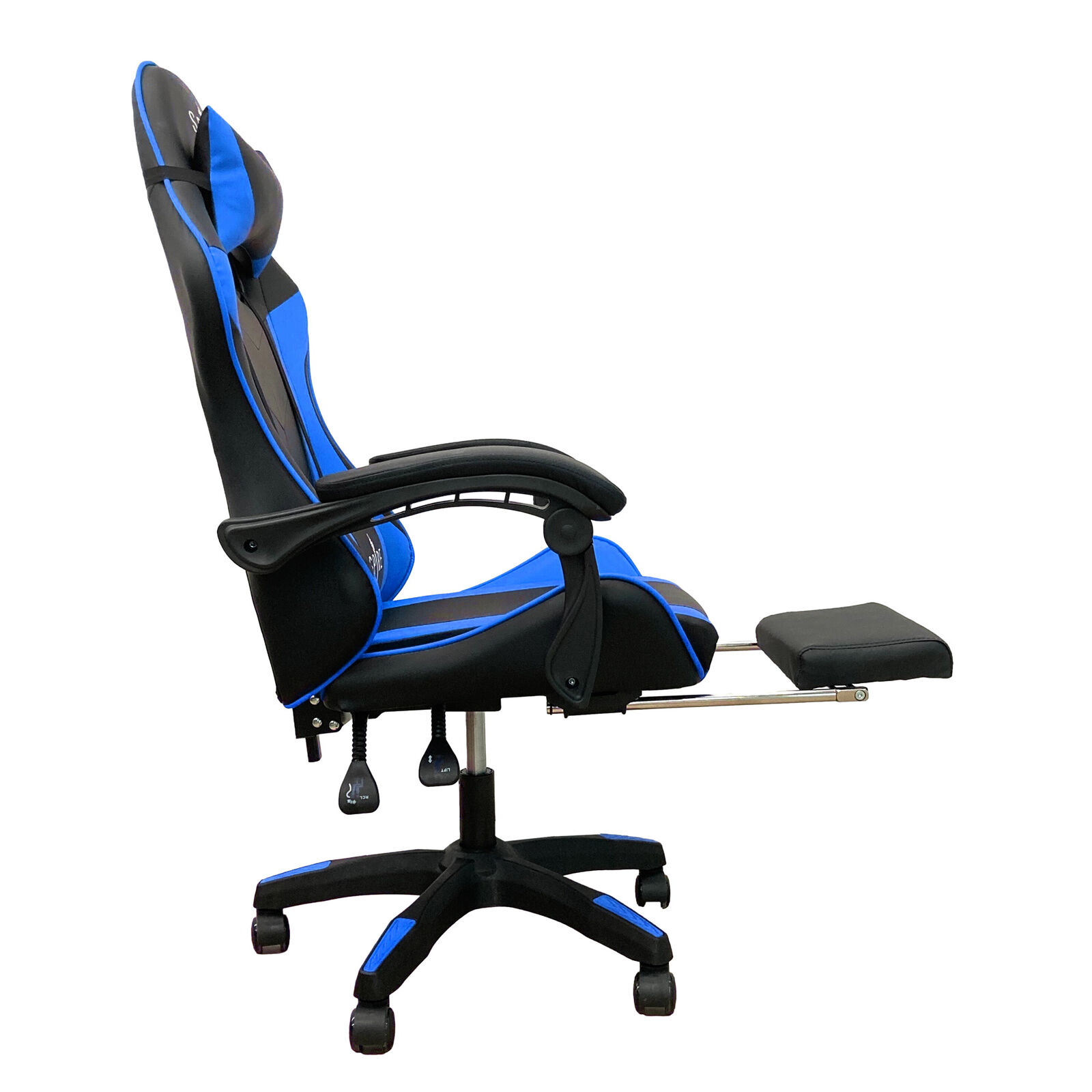 Spire Zinc Adjustable Gaming/Office Chair - Blue and Black Price