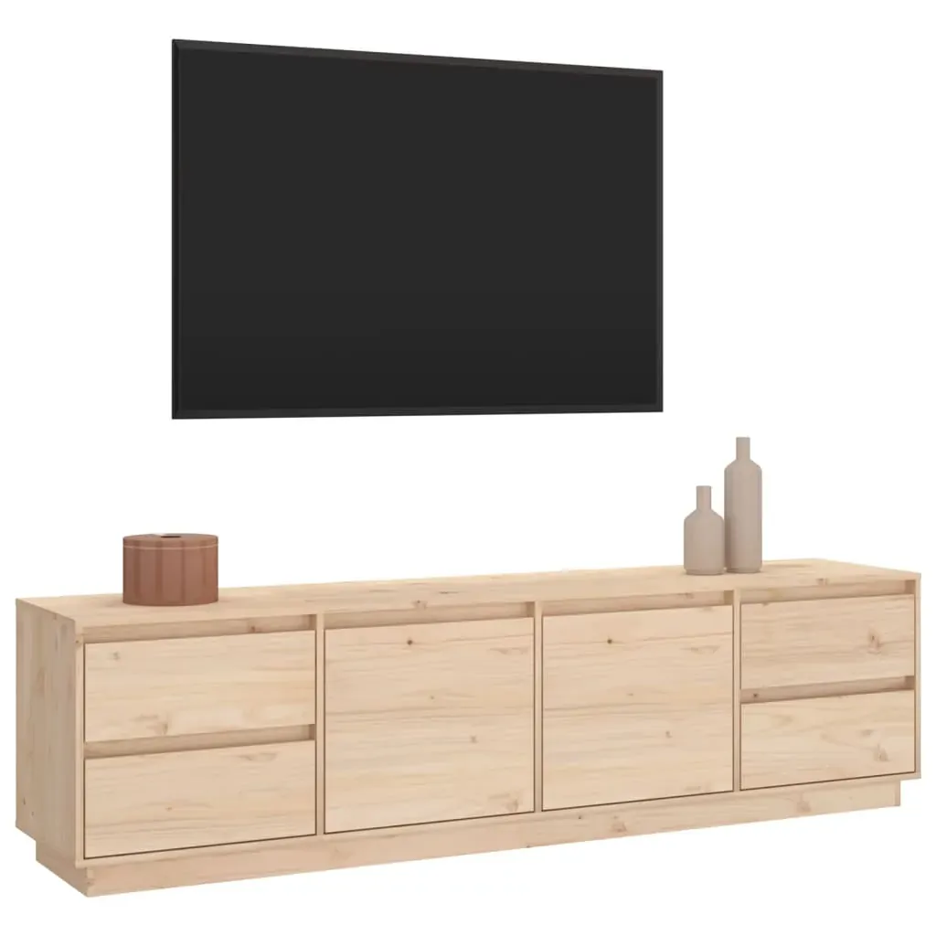 TV Cabinet 176x37x47.5 cm Solid Wood Pine Price