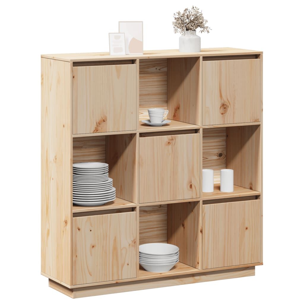 Highboard 110.5x35x117 cm Solid Wood Pine Price
