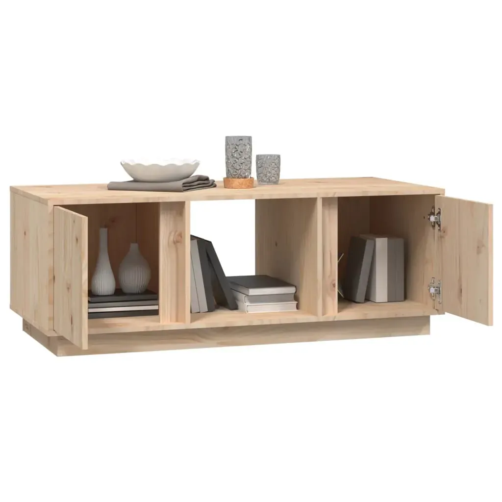 Coffee Table 110x50x40 cm Solid Wood Pine Price