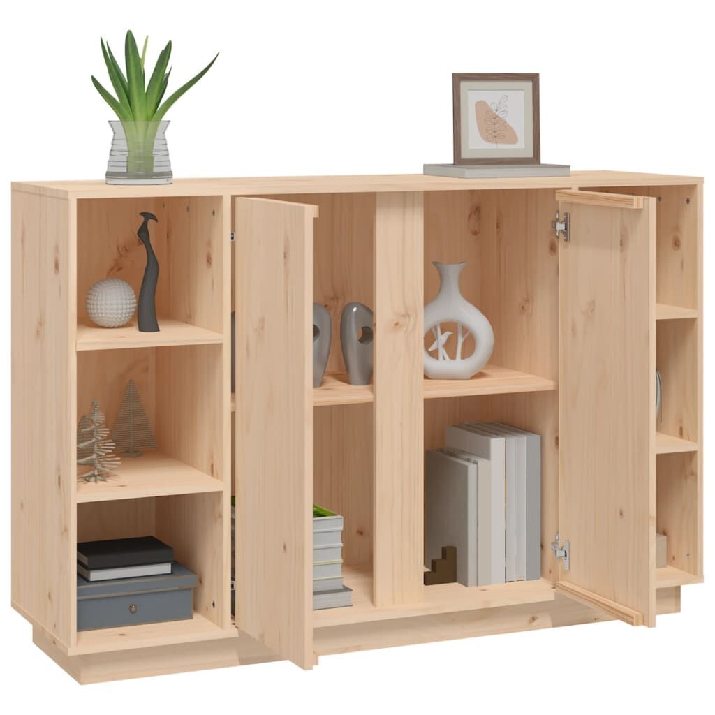 Sideboard 120x35x80 cm Solid Wood Pine Price