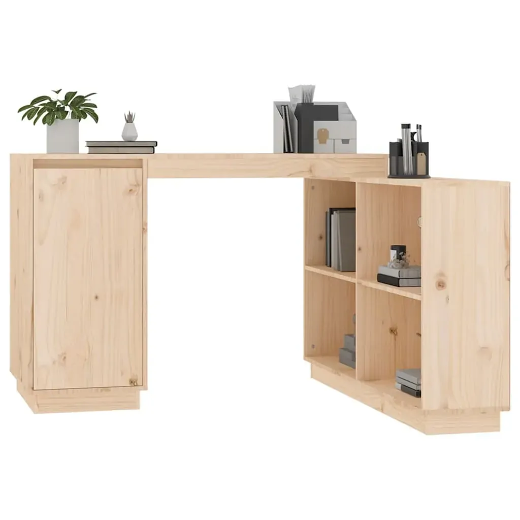 Desk 110x50x75 cm Solid Wood Pine Price