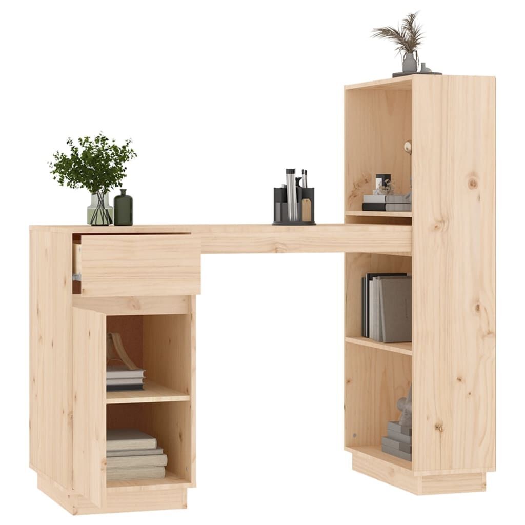 Desk 110x53x117 cm Solid Wood Pine Price
