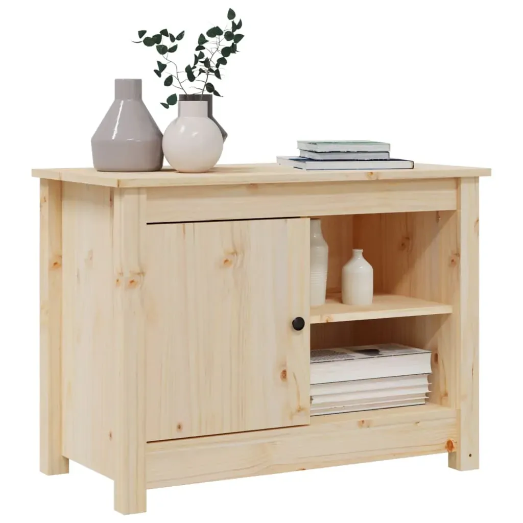 TV Cabinet 70x36.5x52 cm Solid Wood Pine Price