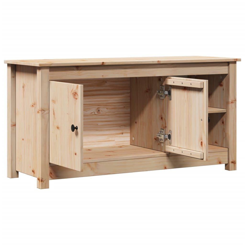 TV Cabinet 103x36.5x52 cm Solid Wood Pine Price