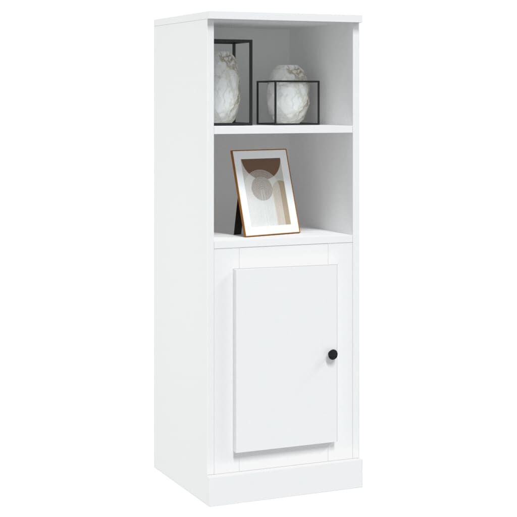Highboard White 36x35.5x103.5 cm Engineered Wood Price
