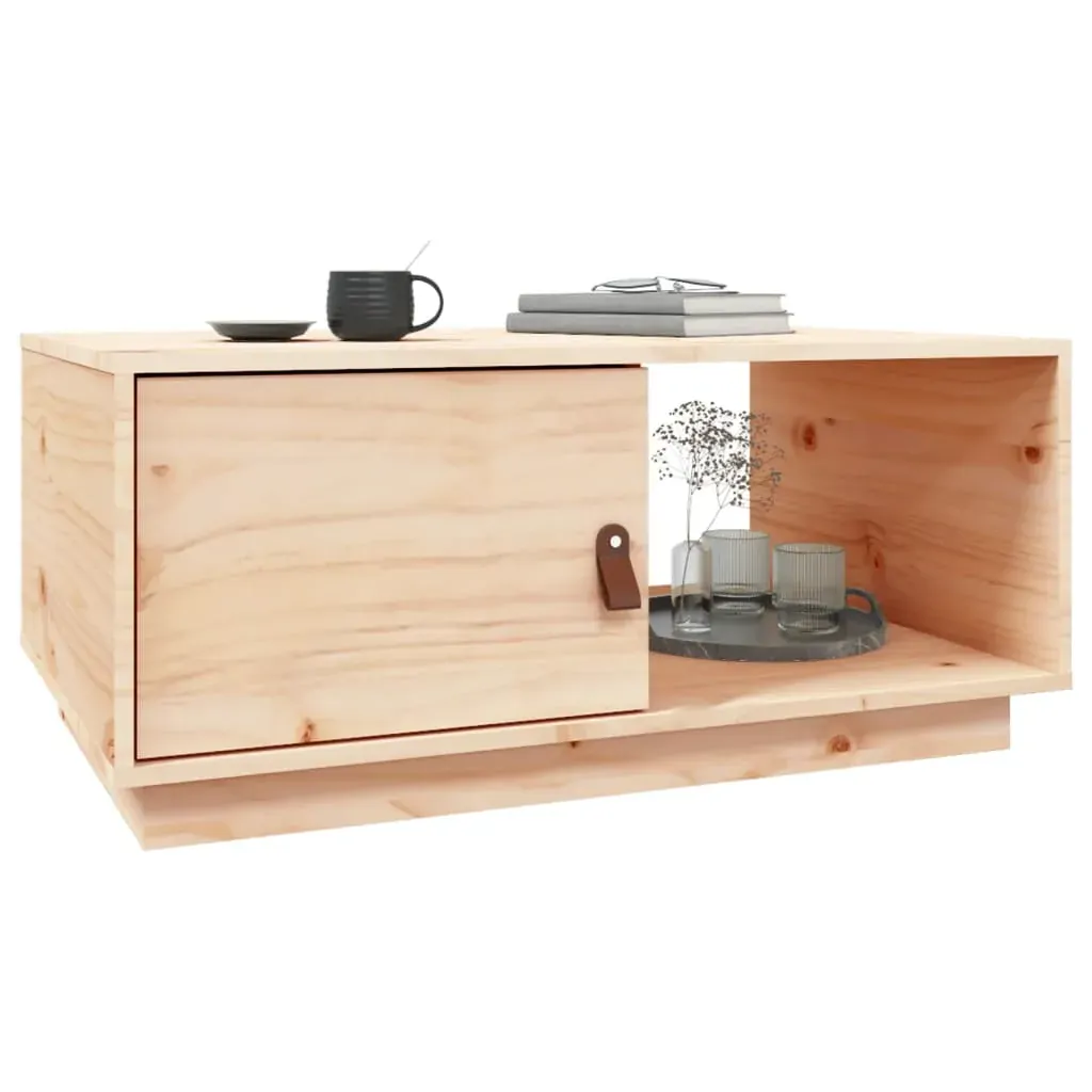 Coffee Table 80x50x35.5 cm Solid Wood Pine Price