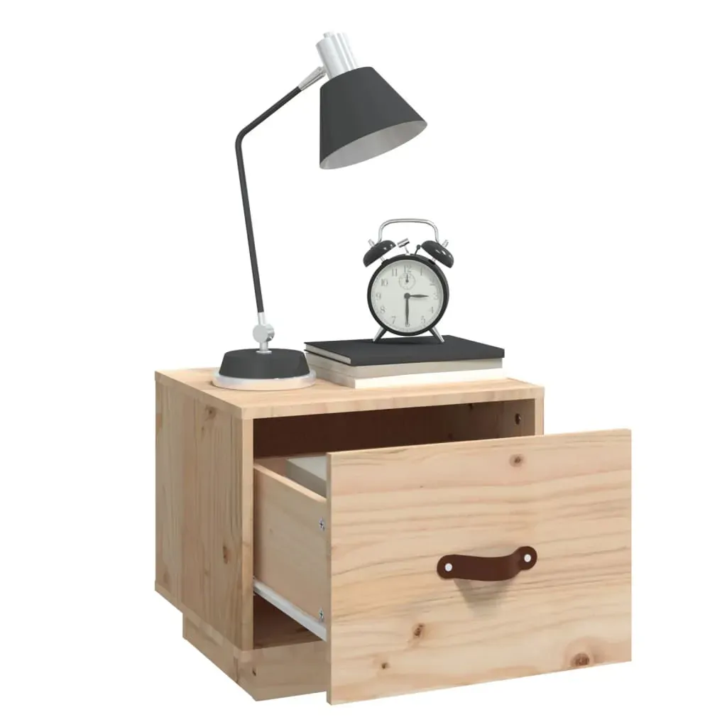 Bedside Cabinets 2 pcs 40x34x35 cm Solid Wood Pine Price