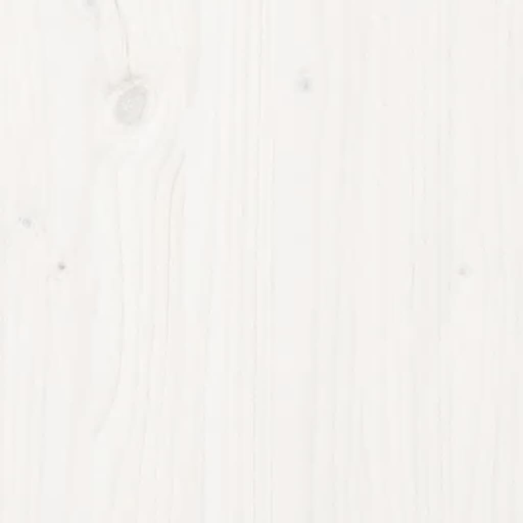 Headboard White 141x4x100 cm Solid Wood Pine Price