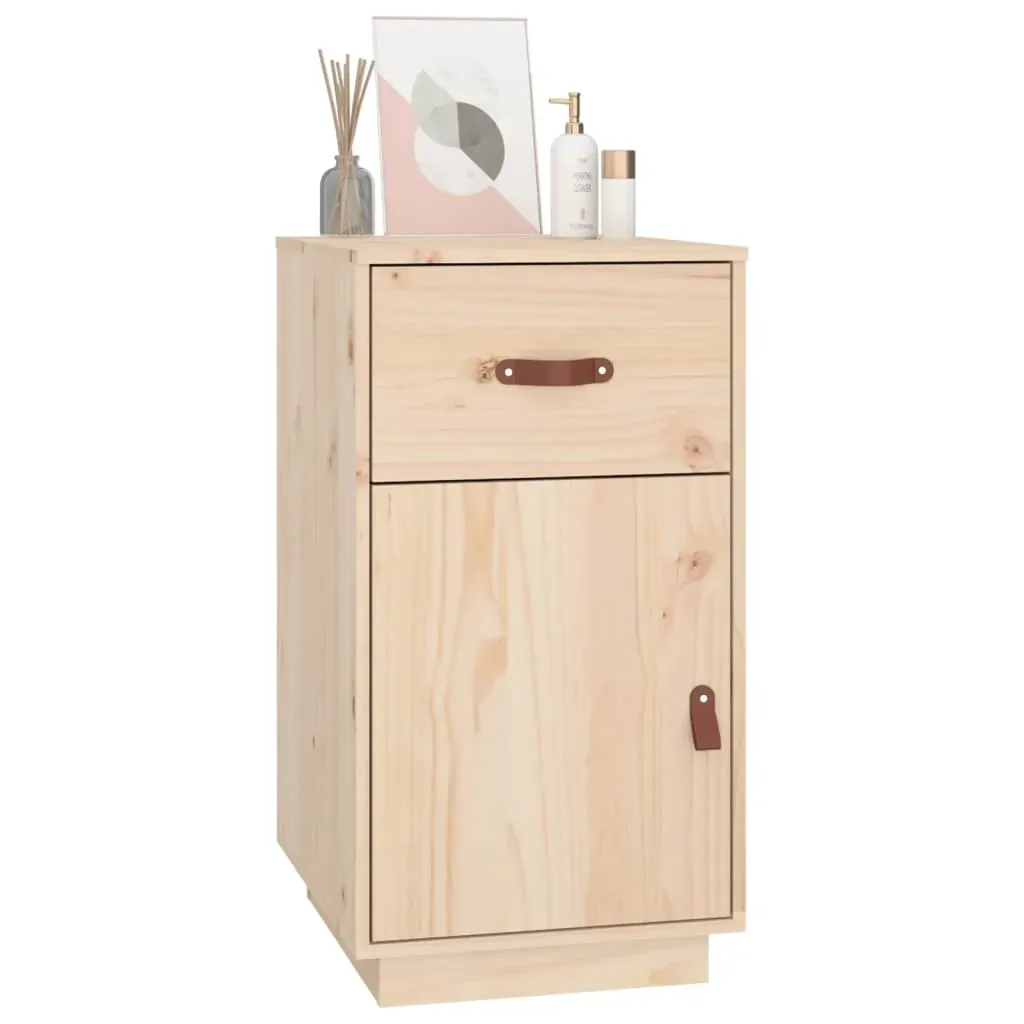 Desk Cabinet 40x50x75 cm Solid Wood Pine Price