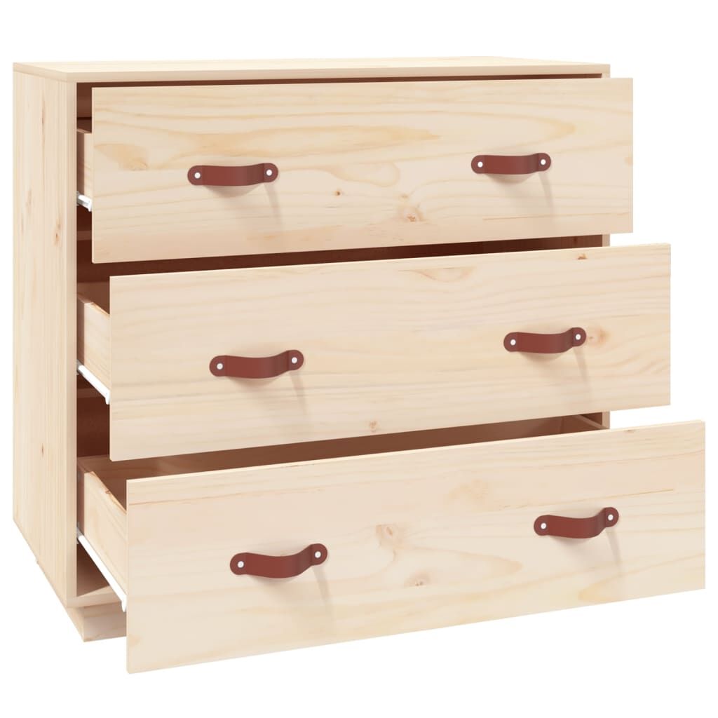 Sideboard 80x40x75 cm Solid Wood Pine Price