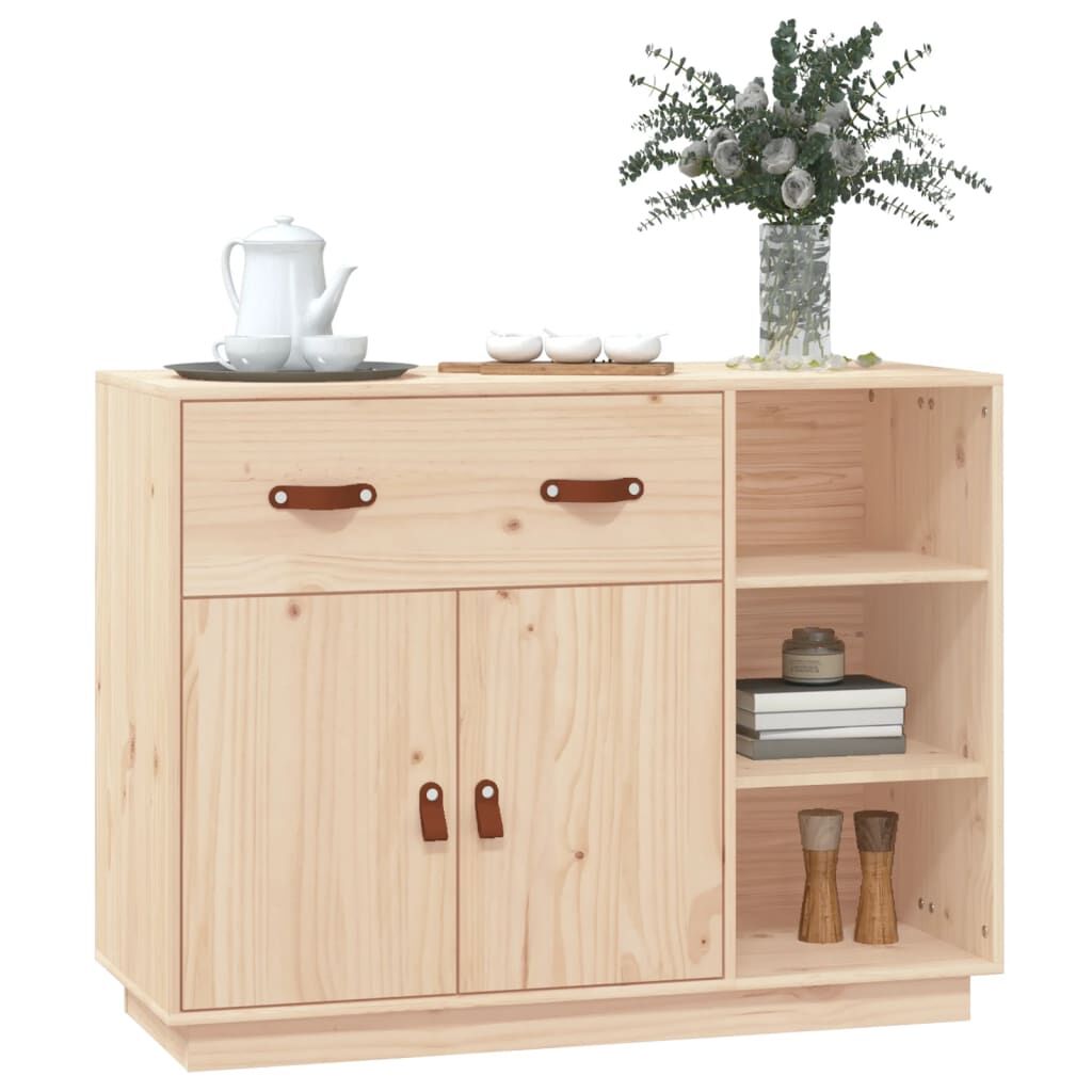 Sideboard 98.5x40x75 cm Solid Wood Pine Price