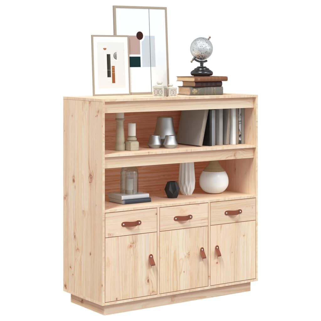 Highboard 100x40x108.5 cm Solid Wood Pine Price