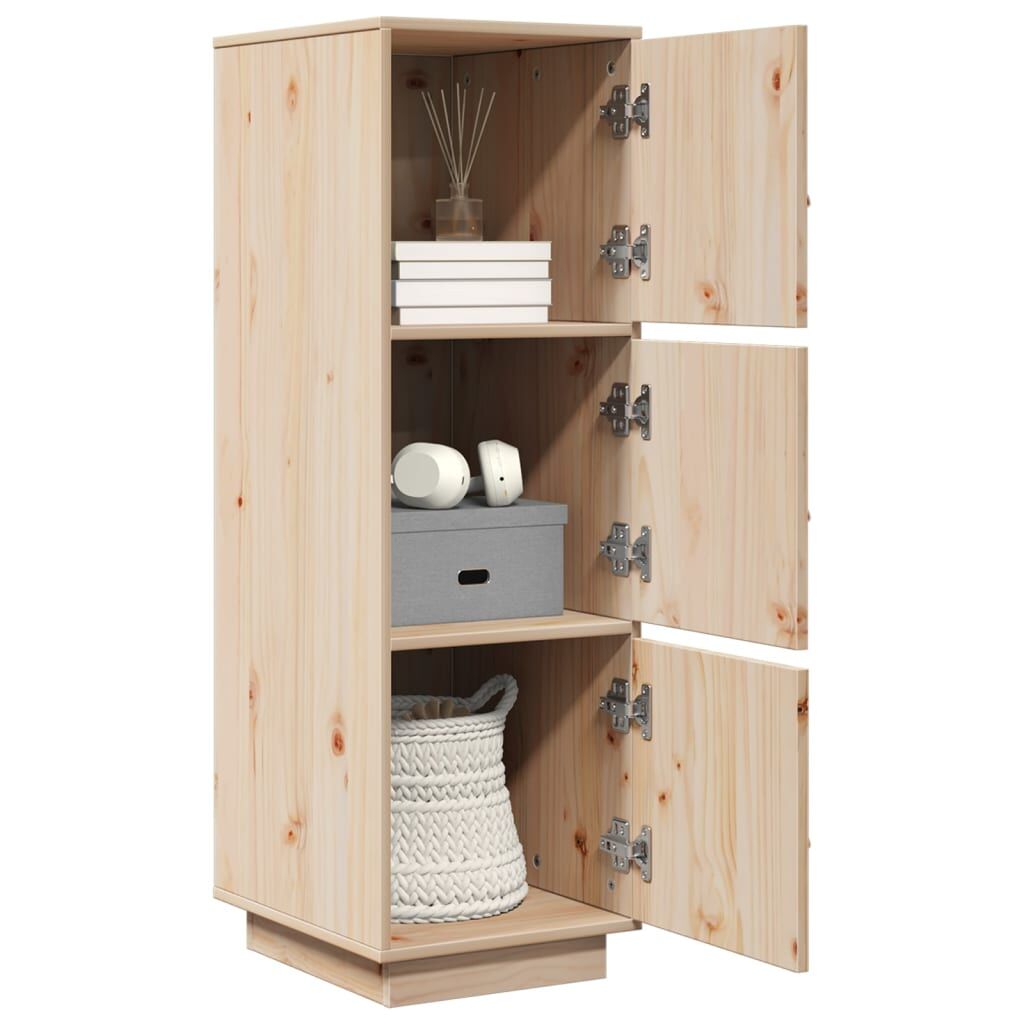 Highboard 34x40x108.5 cm Solid Wood Pine Price