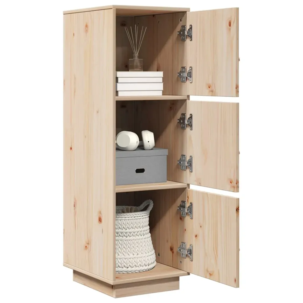 Highboard 34x40x108.5 cm Solid Wood Pine Price