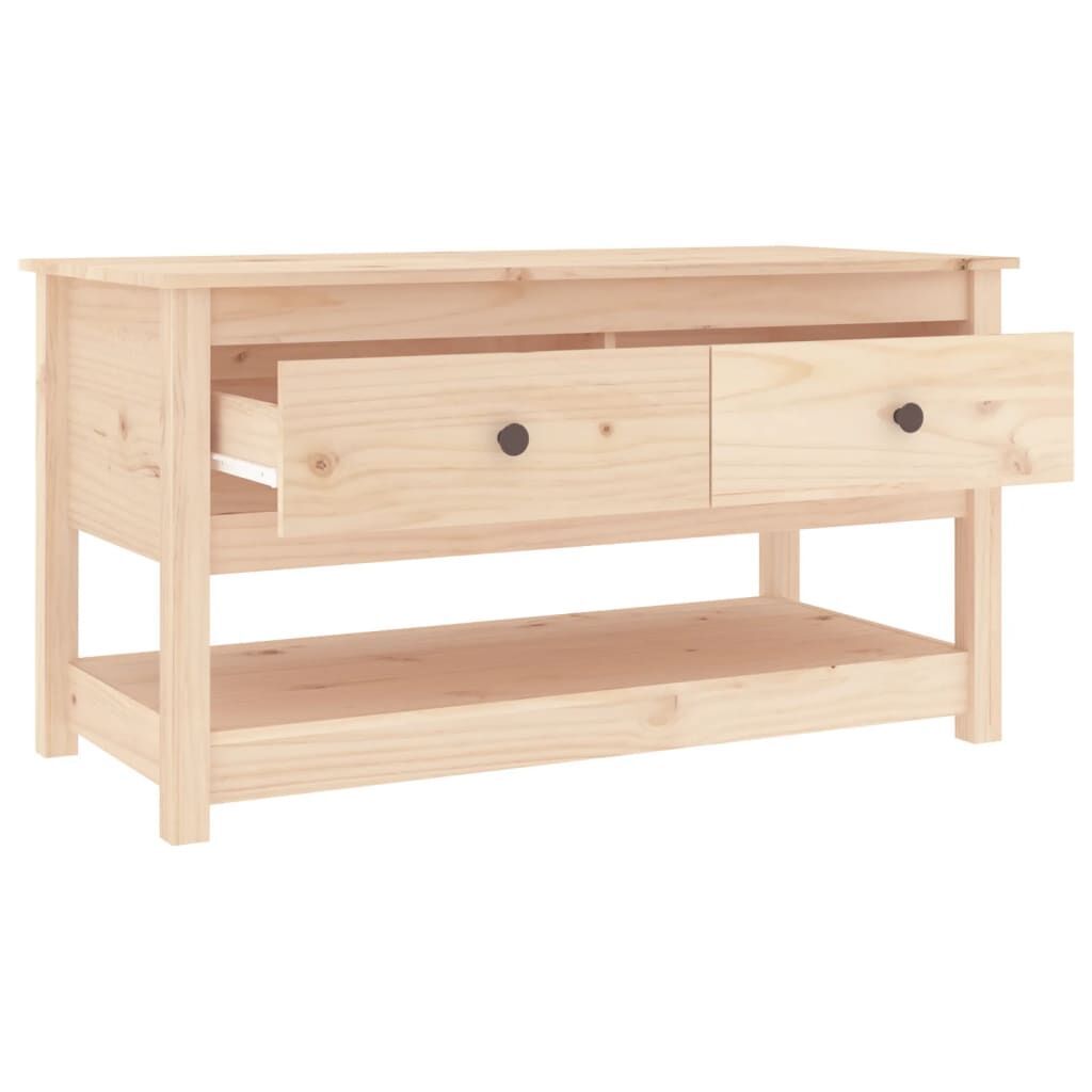 Coffee Table 102x49x55 cm Solid Wood Pine Price