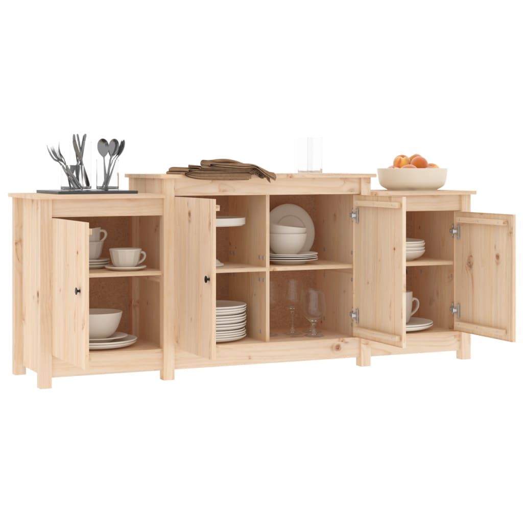 Sideboard 164x37x68 cm Solid Wood Pine Price