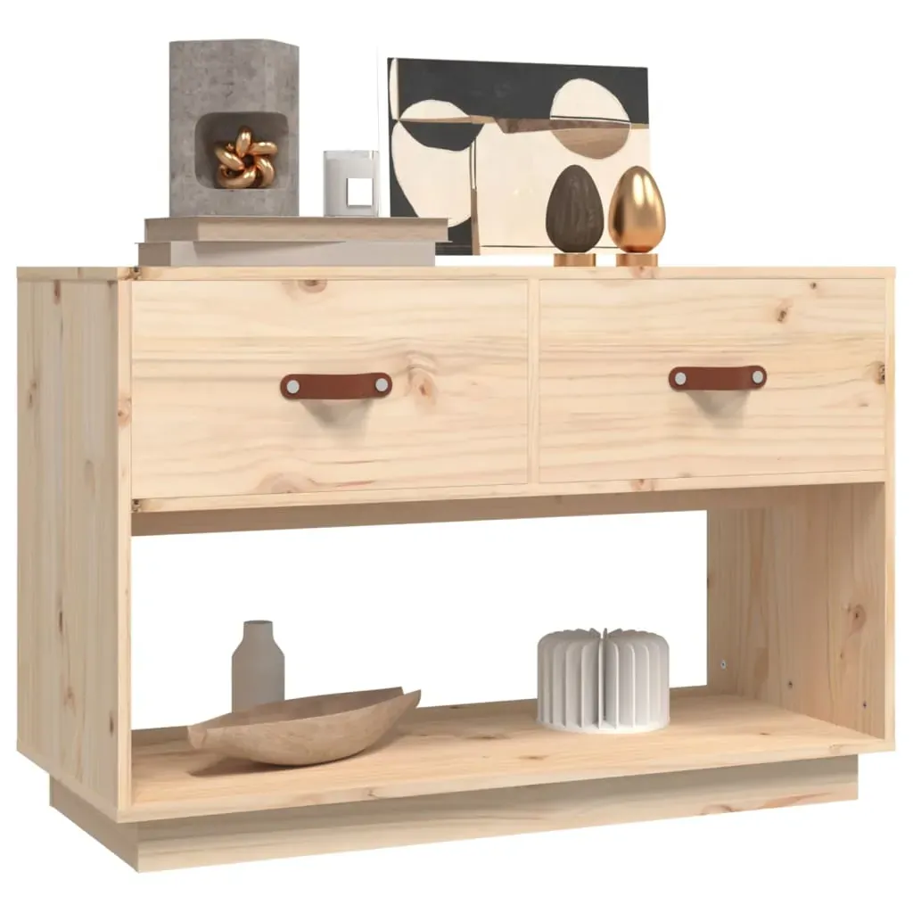 TV Cabinet 90x40x60 cm Solid Wood Pine Price