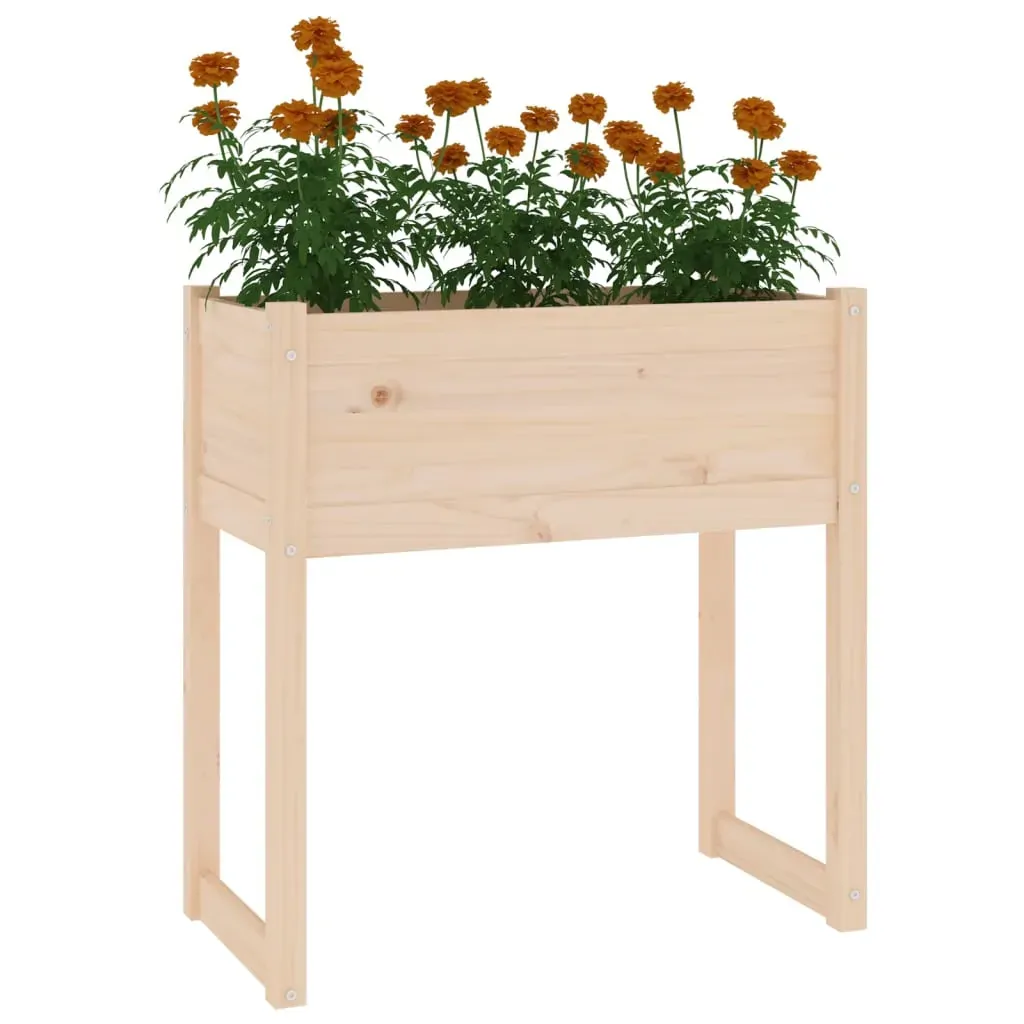 Planter 78x40x81 cm Solid Wood Pine Price