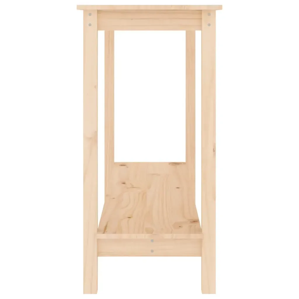 Console Table 110x40x80 cm Solid Wood Pine Price