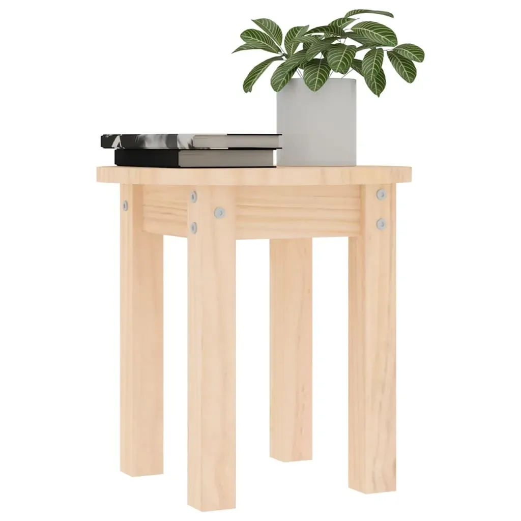 Coffee Table Ø 35x35 cm Solid Wood Pine Price