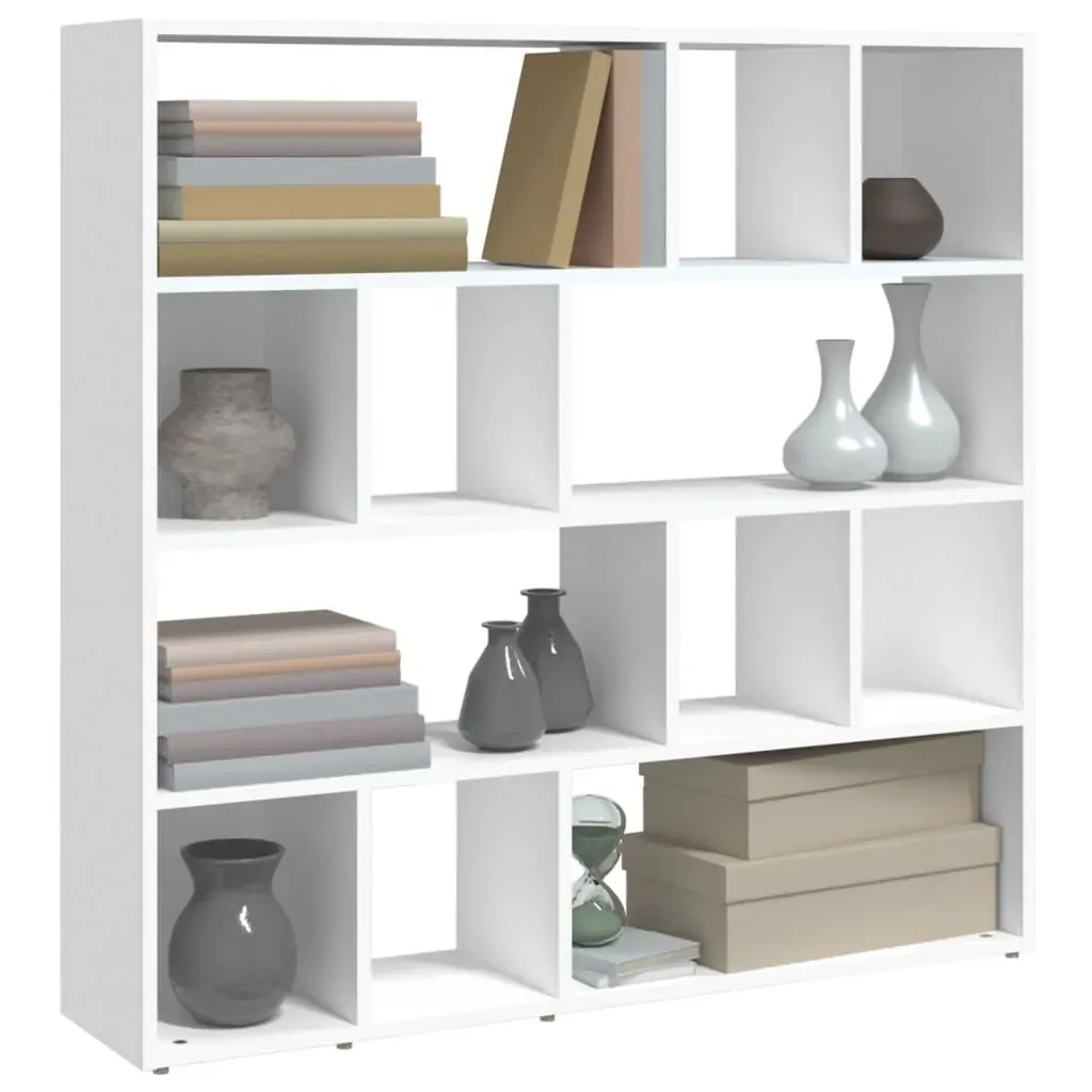 Book Cabinet/Room Divider White 105x24x102 cm Price