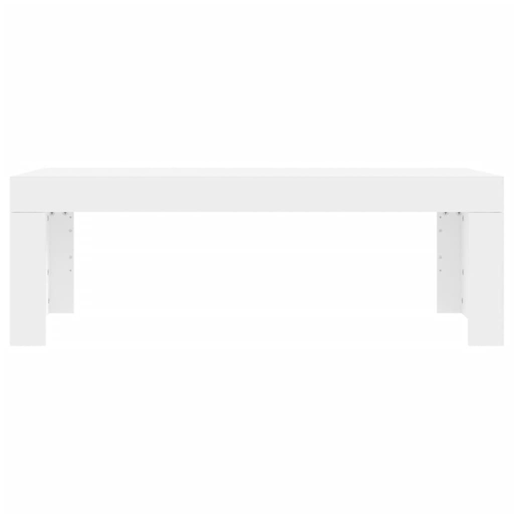 Coffee Table White 102x50x36 cm Engineered Wood Price