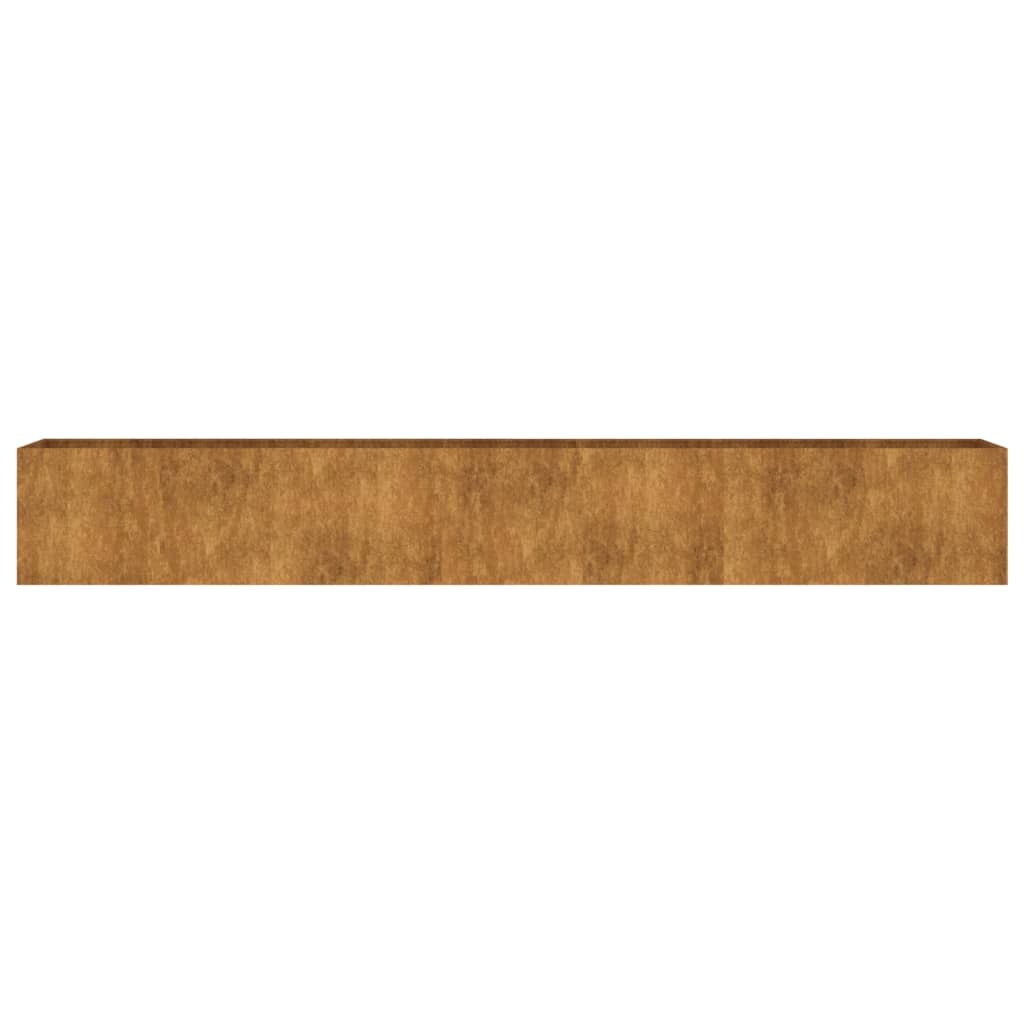 Garden Raised Bed 280x40x40 cm Corten Steel Price