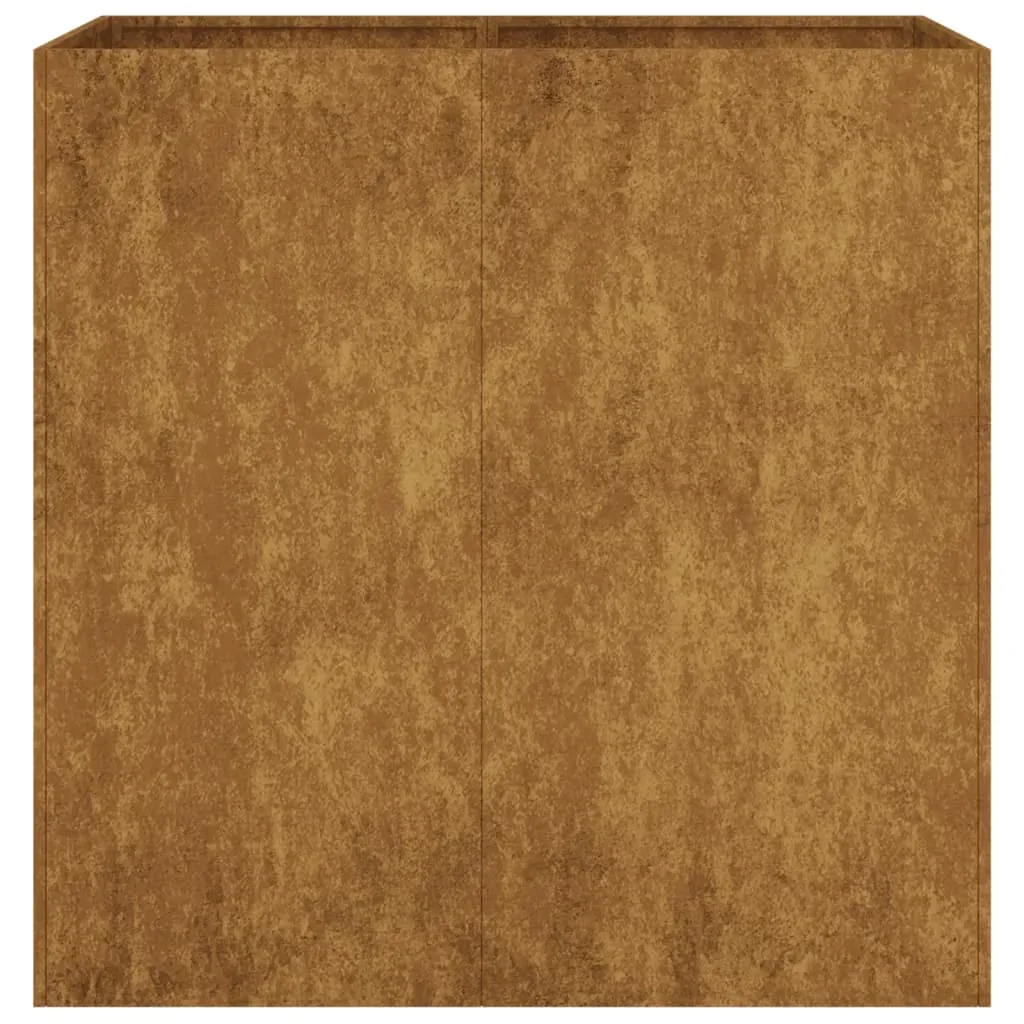 Planter 80x40x80 cm Corten Steel Price