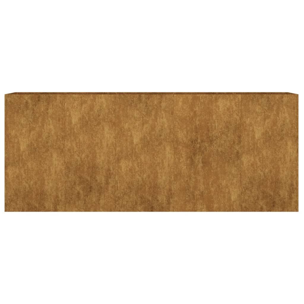 Garden Raised Bed 200x40x80 cm Corten Steel Price