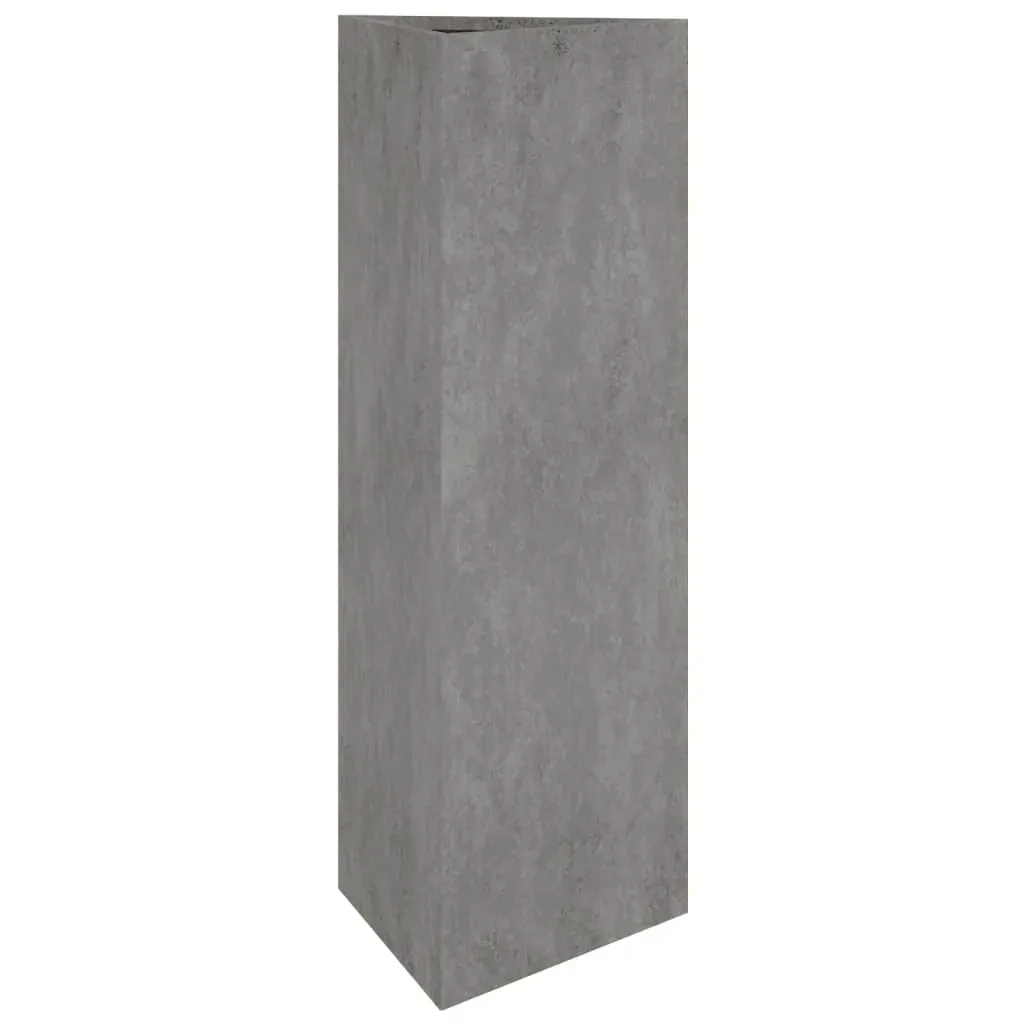 Garden Planter 30x26x75 cm Corten Steel Price