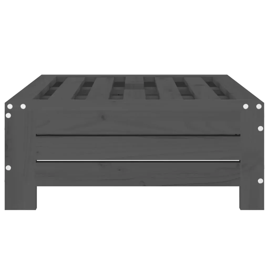 Parasol Base Cover Grey Solid Wood Pine Price