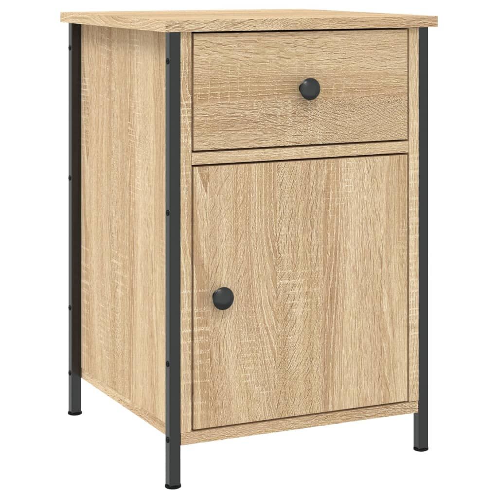 Bedside Cabinets 2 pcs Sonoma Oak 40x42x60 cm Engineered Wood Price