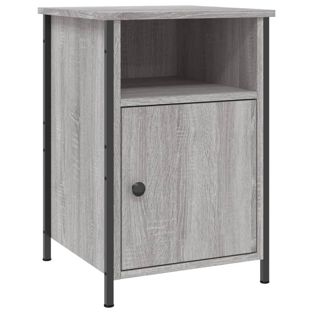 Bedside Cabinets 2 pcs Grey Sonoma 40x42x60 cm Engineered Wood Price