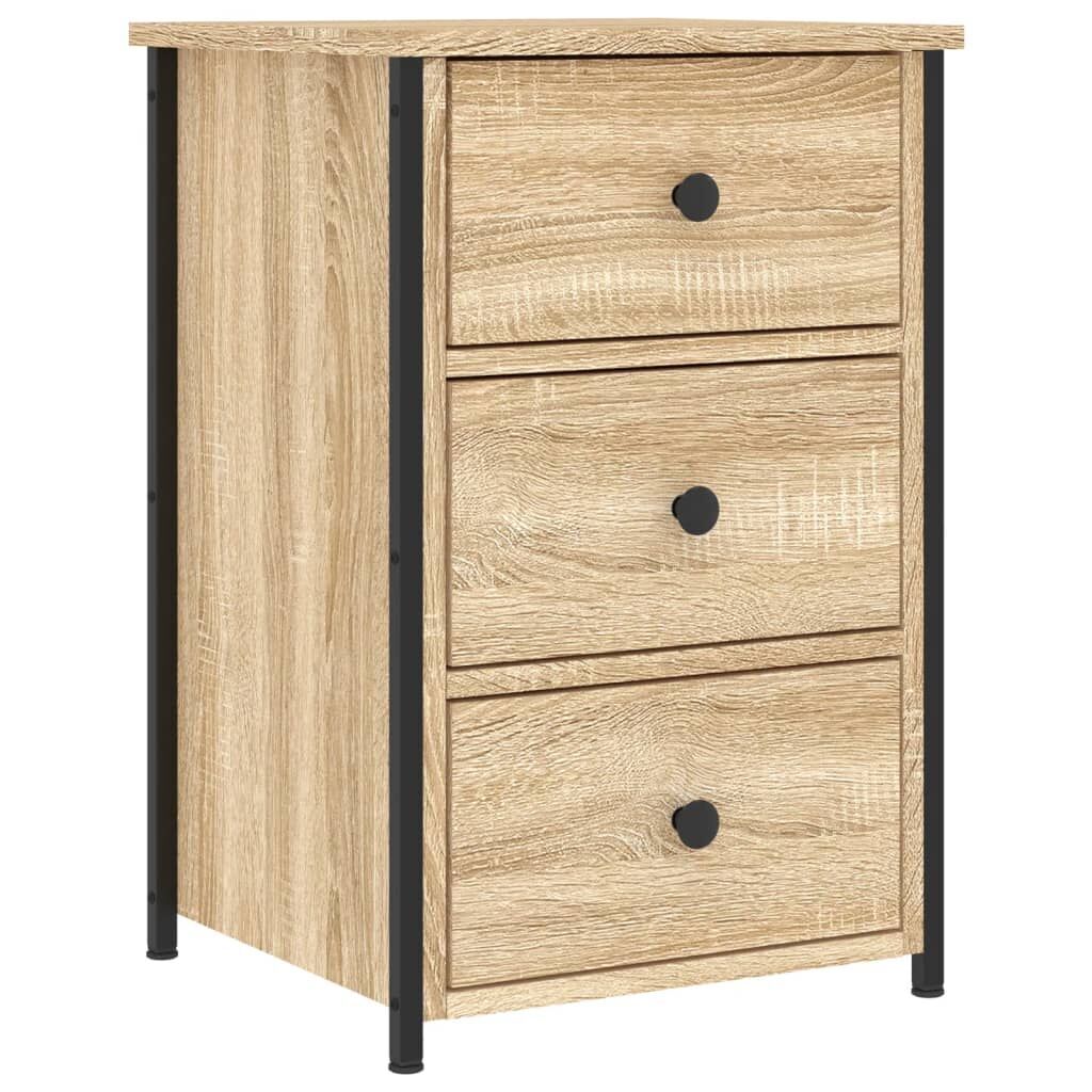 Bedside Cabinets 2 pcs Sonoma Oak 40x36x60 cm Engineered Wood Price